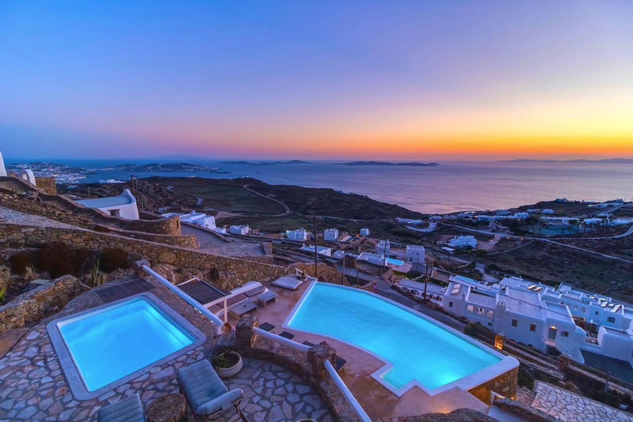 Mermaid Luxury Villas - Aquata Private Pool Fanari  Exteriör bild